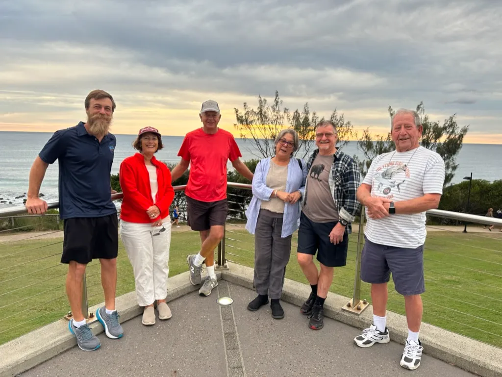 Group-Photo-Belonging-walk-Mooloolaba-headland