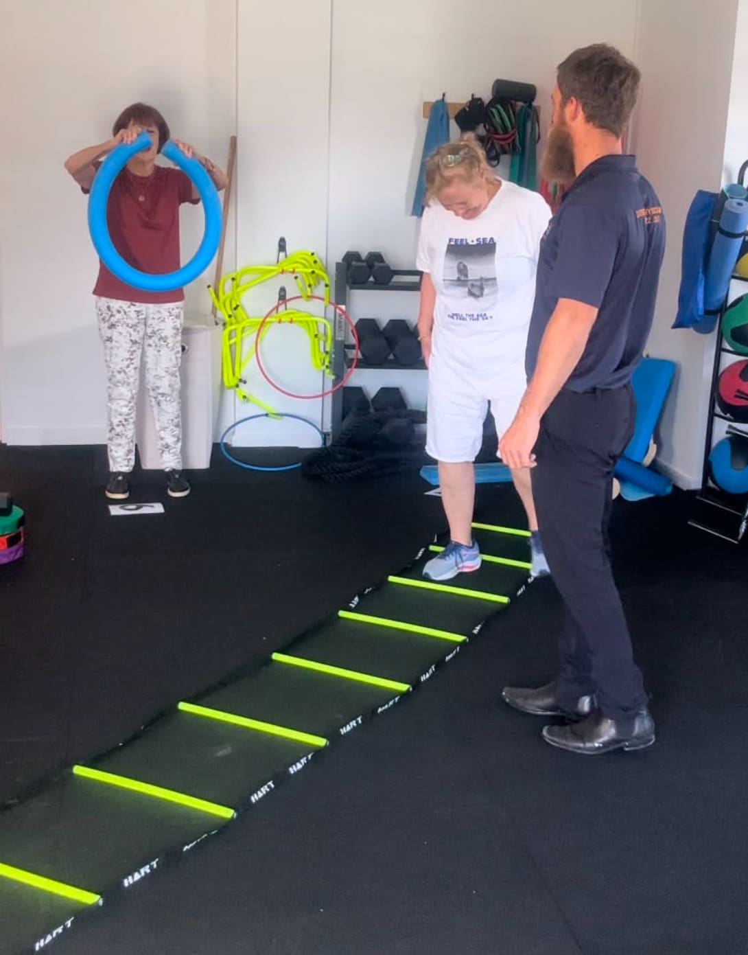 Group exercise class